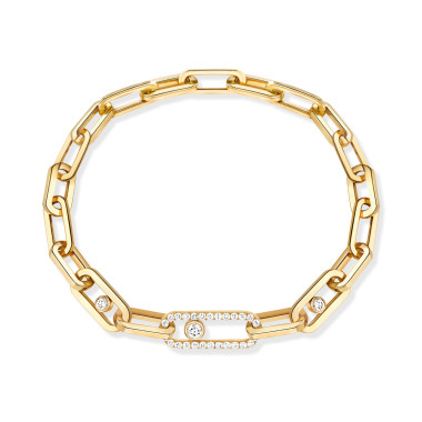         Gelbgold, Armschmuck, Messika Move Link Armband