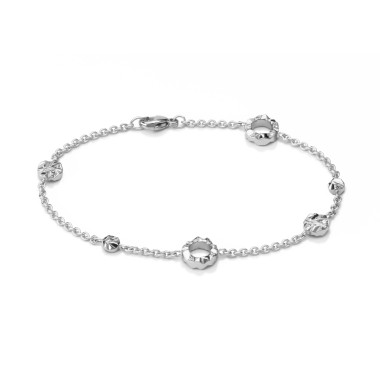         Weißgold, Armschmuck, Schmuckwerk Alpen Armband