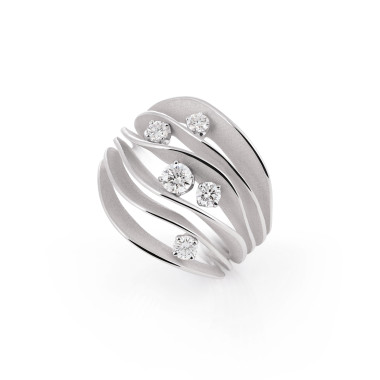         Weißgold, Ringe, Annamaria Cammilli Dune Precious Ring