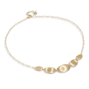         Gelbgold, Halsschmuck, Marco Bicego Lunaria Halskette