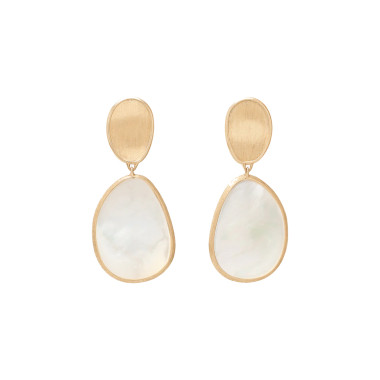         Gelbgold, Ohrringe, Marco Bicego Lunaria Ohrringe Mother Of Pearl