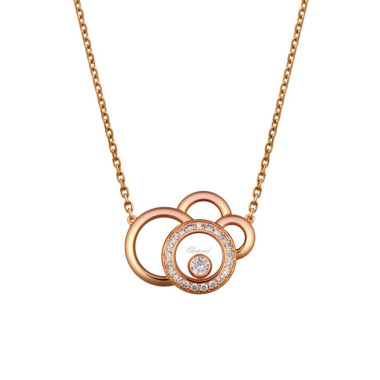         Roségold, Halsschmuck, Chopard Happy Dreams Collier
