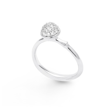        Weißgold, Ringe, Ole Lynggaard Copenhagen Lotus Ring klein
