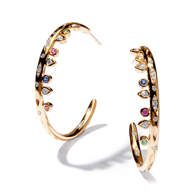         Gelbgold, Ohrringe, Tamara Comolli GYPSY Creole Candy