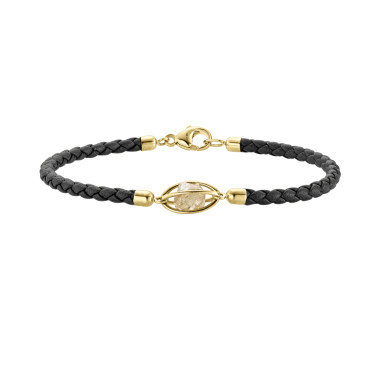         Leder, Armschmuck, Leo Wittwer Rough Cut® Leder Armband