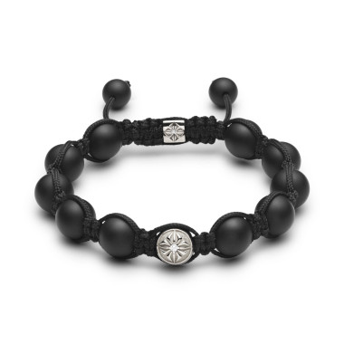         Weißgold, Armschmuck, Shamballa Jewels Braided Armband
