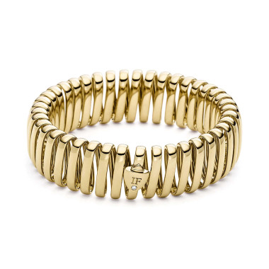        Gelbgold, Armschmuck, IsabelleFa Armband "L’Élastique 17"