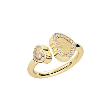         Gelbgold, Ringe, Chopard Happy Hearts Golden Hearts Ring