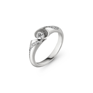         Weißgold, Ringe, Schaffrath CALLA Diamantring