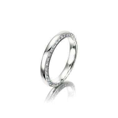         Weißgold, Ringe, Meister Verlobungsring