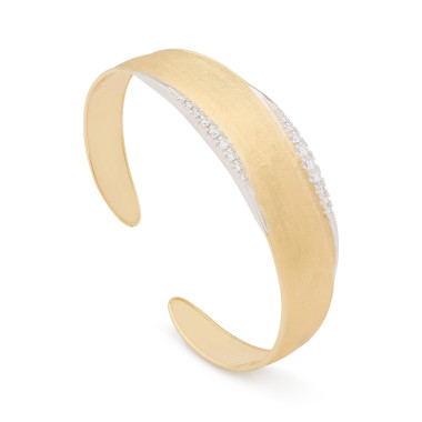         Weißgold, Armschmuck, Marco Bicego Lunaria Diamonds Armreif