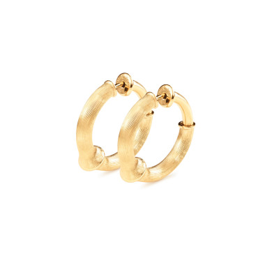         Gelbgold, Ohrringe, Ole Lynggaard Copenhagen Nature Creolen klein