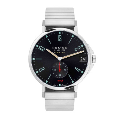         Automatik, NOMOS Glashütte Tangente Sport neomatik 42 Datum blauschwarz
