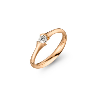         Roségold, Ringe, Schaffrath CALLA Diamantring