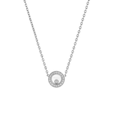         Weißgold, Halsschmuck, Chopard Happy Diamonds Icons Halskette