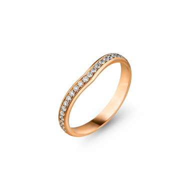         Roségold, Ringe, Schaffrath CALLA Diamantring