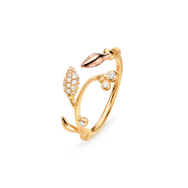         Roségold, Ringe, Ole Lynggaard Copenhagen Blooming Ring