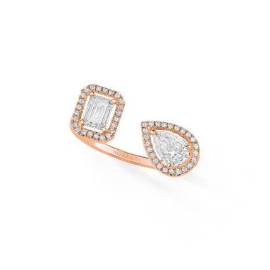         Roségold, Ringe, Messika My Twin Toi & Moi Ring