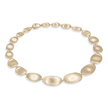         Gelbgold, Halsschmuck, Marco Bicego Lunaria Halskette