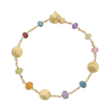         Gelbgold, Armschmuck, Marco Bicego Africa Gemstone Armband