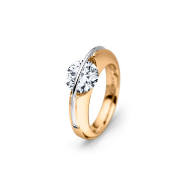         Gelbgold, Ringe, Schaffrath LIBERTÉ Diamantring