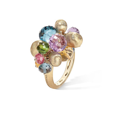         Gelbgold, Ringe, Marco Bicego Africa Gemstone Cocktailring Multicolor