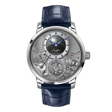         Handaufzug, Glashütte Original Senator Chronometer Tourbillon