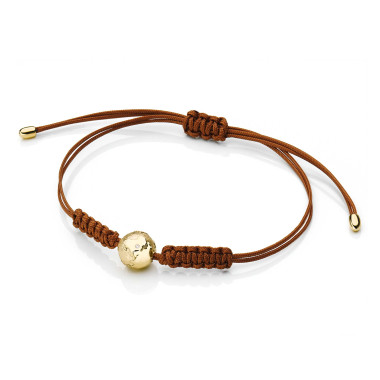         Gelbgold, Armschmuck, Schmuckwerk Meine Welt Textilband