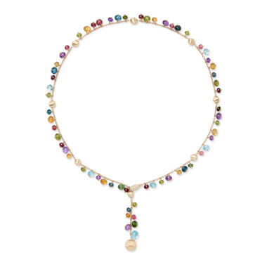         Gelbgold, Halsschmuck, Marco Bicego Africa Gemstone Halskette