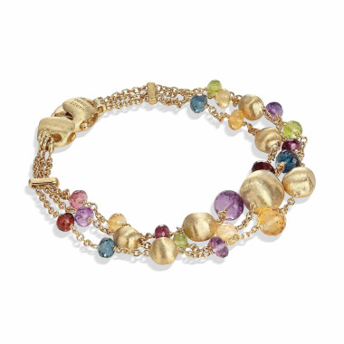         Gelbgold, Armschmuck, Marco Bicego Africa Gemstone Armband