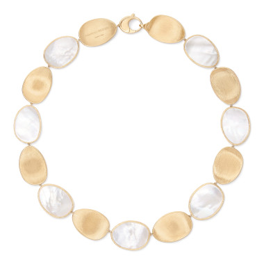         Gelbgold, Halsschmuck, Marco Bicego Lunaria Color Collier