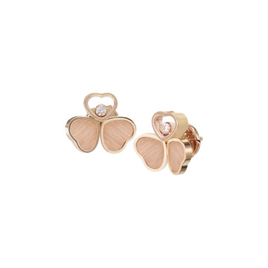         Roségold, Ohrringe, Chopard Happy Hearts Wings Ohrringe