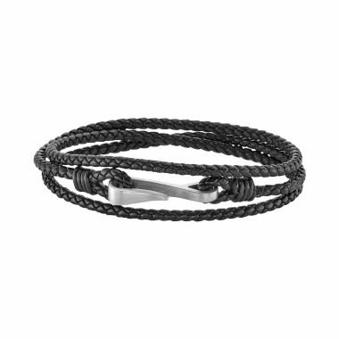         Leder, Armschmuck, Leo Wittwer Men Armband