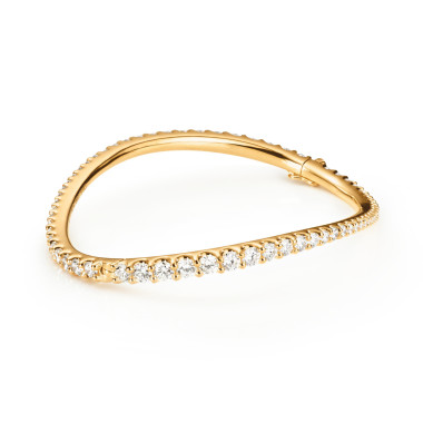         Gelbgold, Armschmuck, Ole Lynggaard Copenhagen Love Bands Armreif