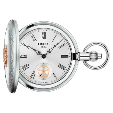         Handaufzug, Tissot Double Savonette Mechanical
