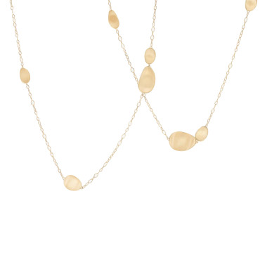         Gelbgold, Halsschmuck, Marco Bicego Lunaria Halskette