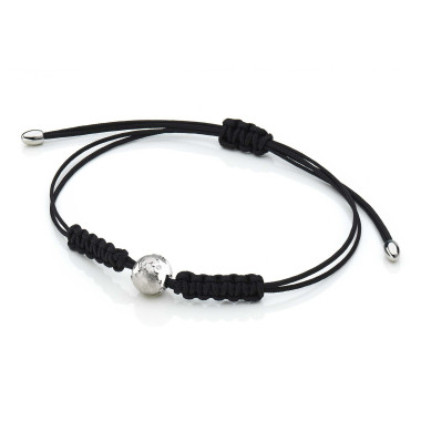         Weißgold, Armschmuck, Schmuckwerk Meine Welt Textilband