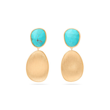        Gelbgold, Ohrringe, Marco Bicego Lunaria Color Ohrringe