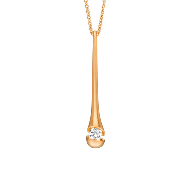         Roségold, Halsschmuck, Schaffrath CALLA Collier
