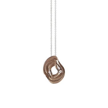         Gold farbig beschichtet, Halsschmuck, Annamaria Cammilli Dune Electa Halskette