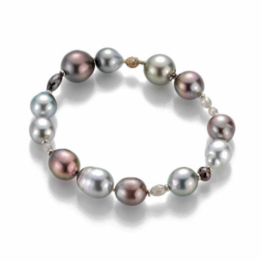         Weißgold, Armschmuck, Gellner Castaway Armband