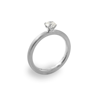         Platin, Ringe, Schmuckwerk Alpen Solitairering