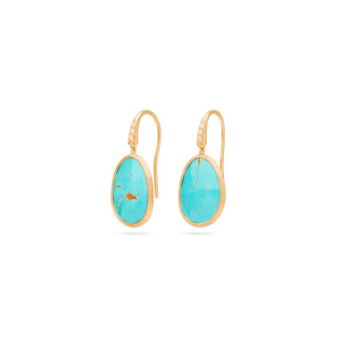         Gelbgold, Ohrringe, Marco Bicego Lunaria Color Ohrringe