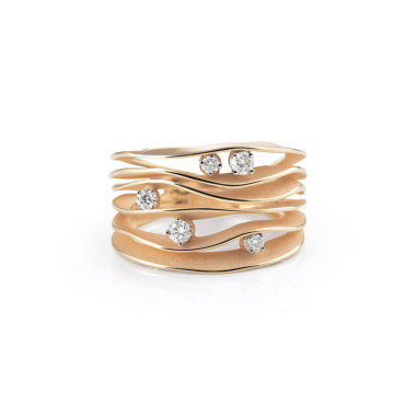         Roségold, Ringe, Annamaria Cammilli Dune Ring