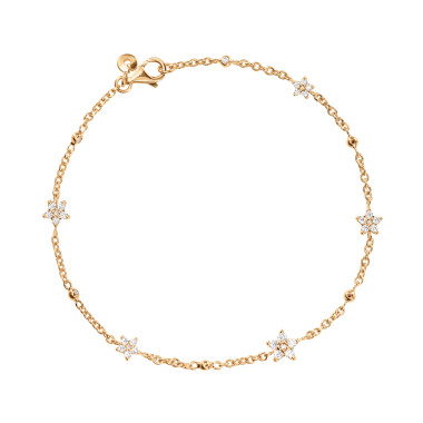         Gelbgold, Armschmuck, Ole Lynggaard Copenhagen Shooting Stars Armband