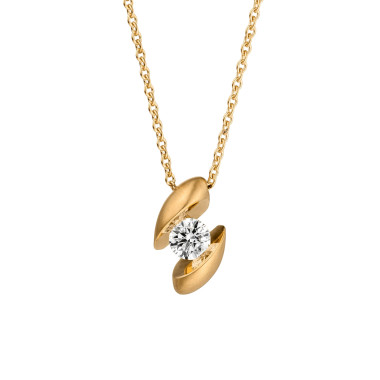         Gelbgold, Halsschmuck, Schaffrath CALLA Collier