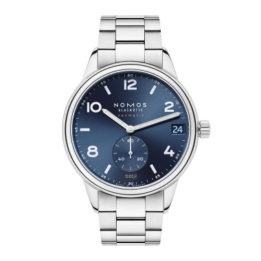         Automatik, NOMOS Glashütte Club Sport neomatik 42 Datum blau