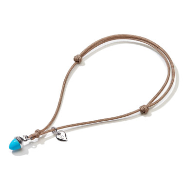         Weißgold, Armschmuck, Tamara Comolli myMIKADO Armband mit Türkis