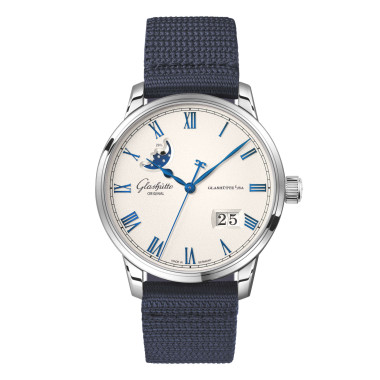         Automatik, Glashütte Original Senator Excellence Panoramadatum Mondphase