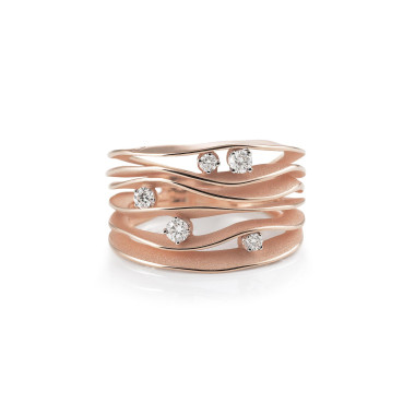         Roségold, Ringe, Annamaria Cammilli Dune Ring
